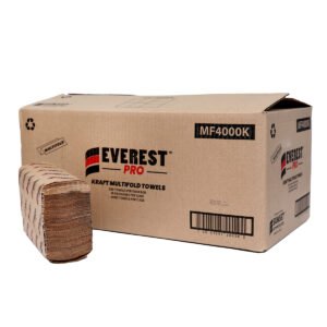 Everest Multifold Kraft 4000 Sheets Case